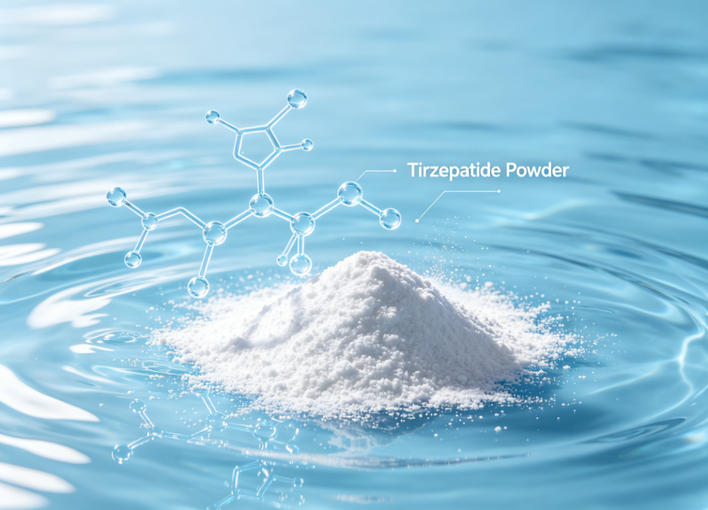 tirzepatide raw powder CAS No. : 2023788-19-2 (by Chengdu Youngshe Chemical Co.,Ltd) High Purity Tirzepatide Raw Powder