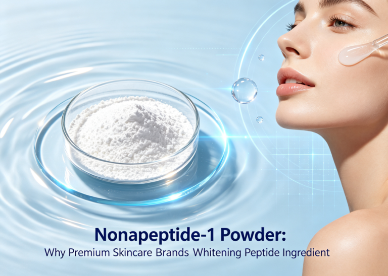Bulk Nonapeptide-1 Powder: Why Premium Skincare Brands Whitening Peptide Ingredient