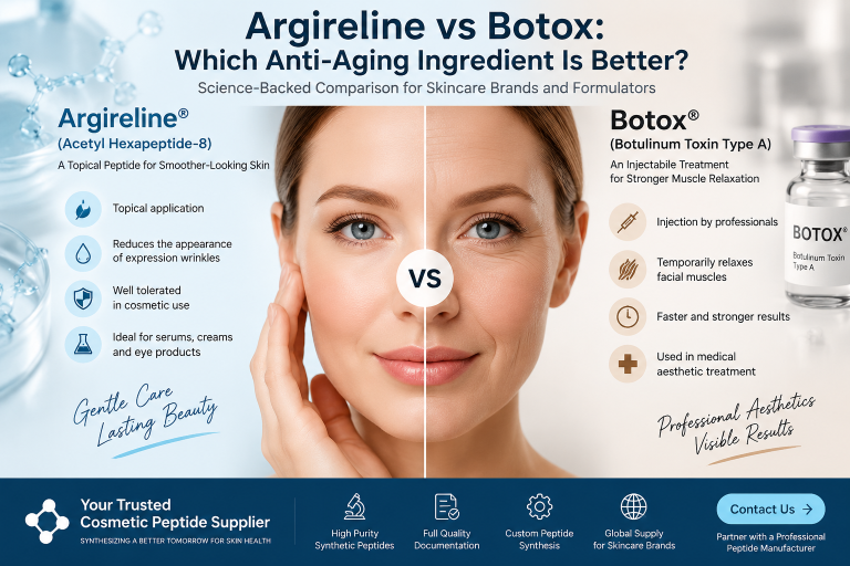 Argireline vs Botox: Which Anti-Aging Ingredient Is Better