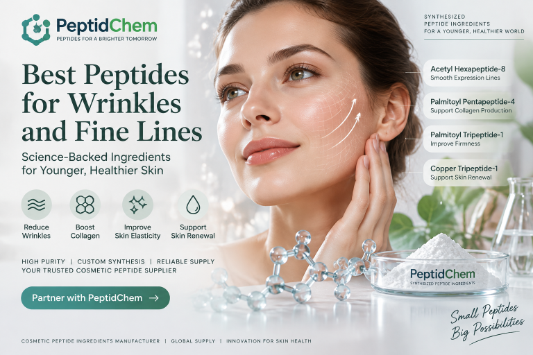 Best Peptides for Wrinkles and Fine Lines