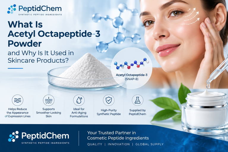 What Is Acetyl Octapeptide-3 Powder and Why Is It Used in Skincare Products